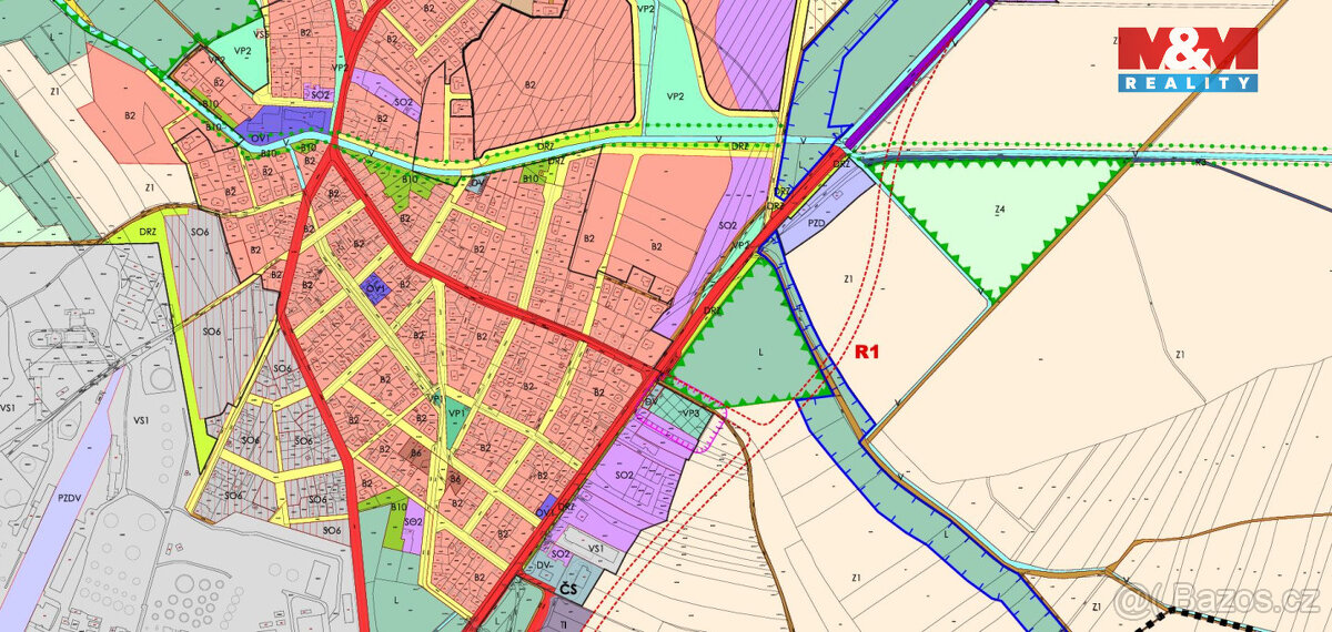 Prodej pozemku k bydlení, 945 m², Kolín - 5