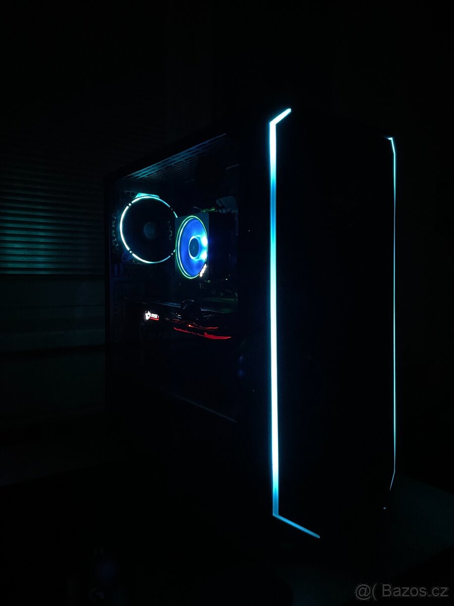 Herní PC – Ryzen 7 3700X, GTX 1070, 1TB SSD – funkční, levně - 5