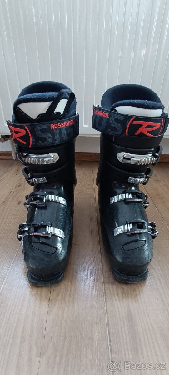 Lyžařský set boty, lyže, hůlky - 5