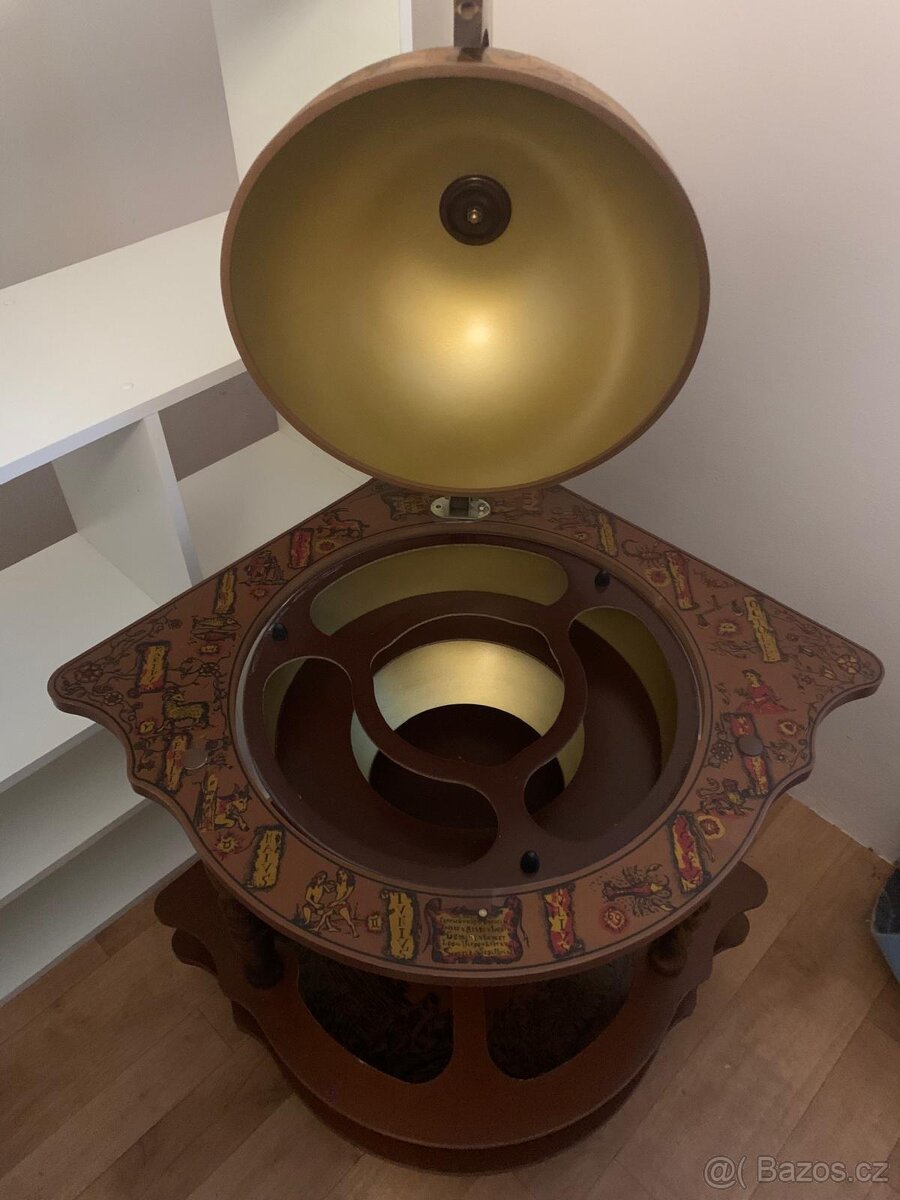 Starý barový glóbus - 5