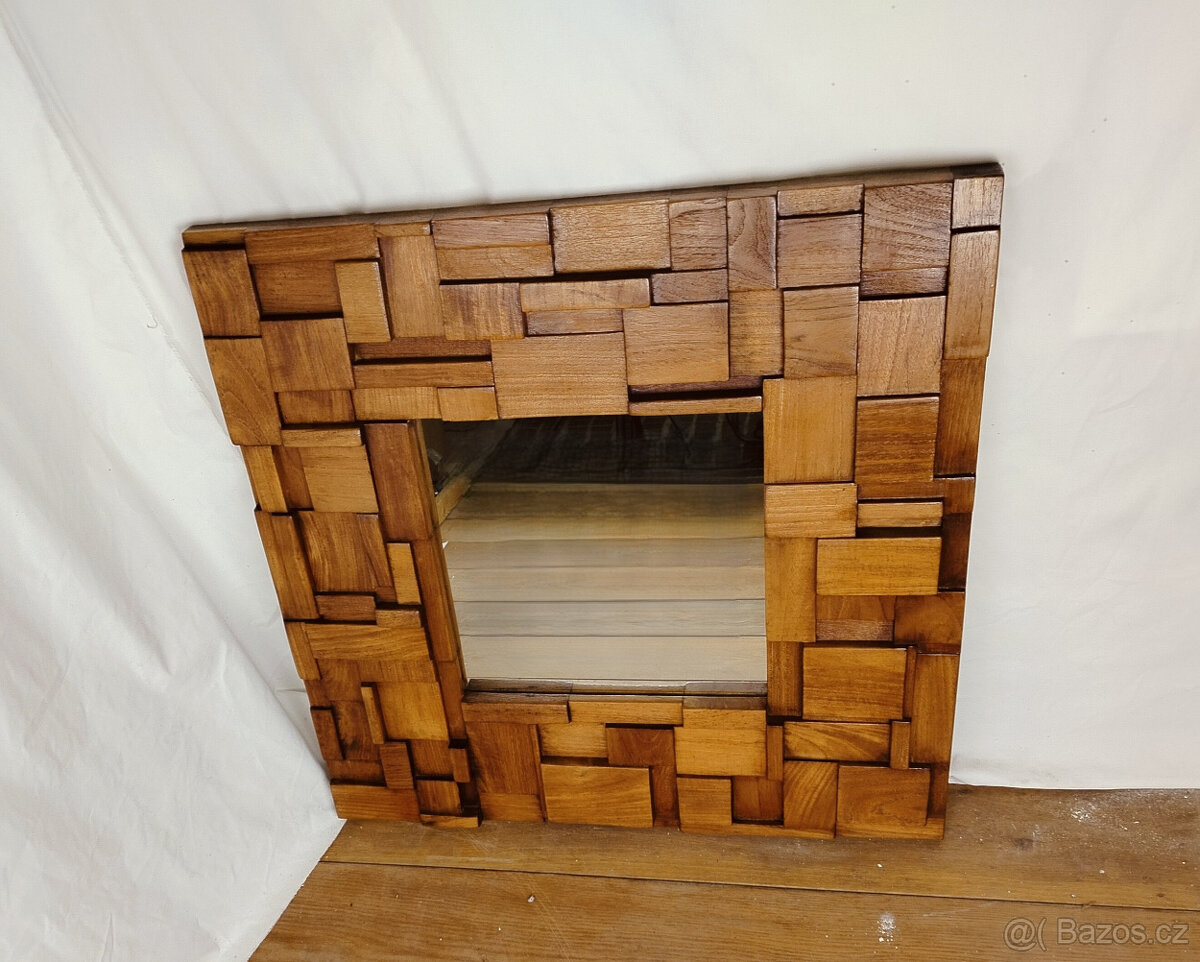 Designové zrcadlo TEAK - 5