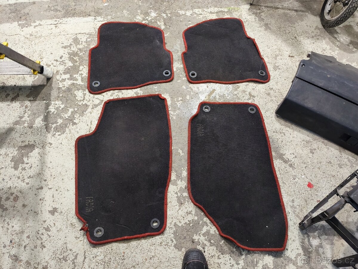 Koberečky na Škoda fabia 1 - 5