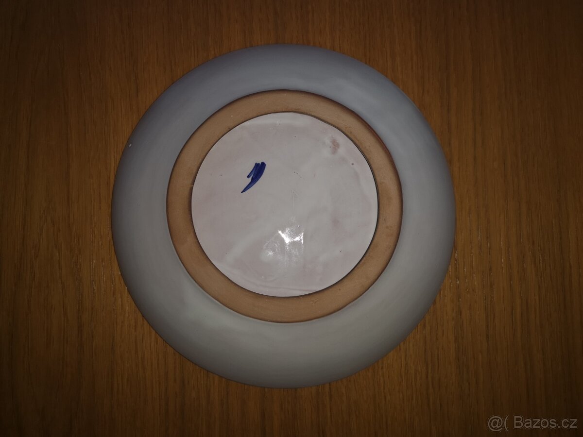 Keramický talíř - ozdobný - 5