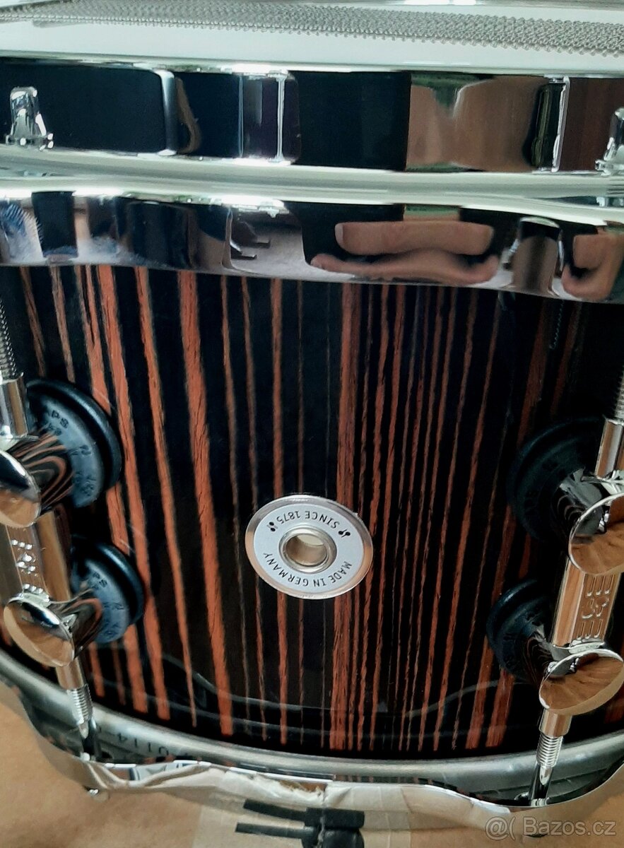 Prodám nový snare Sonor SQ2 Maple- 14x6,5" Ebony(PC33831,-) - 5