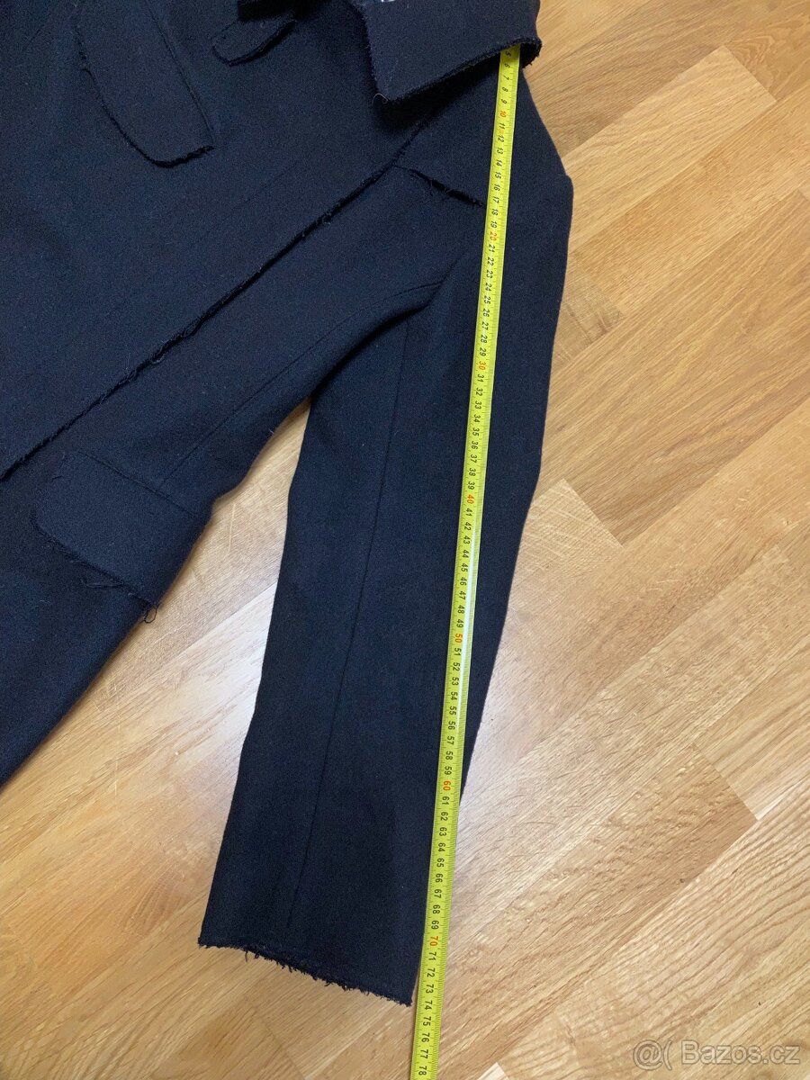 Vlněný kabát Jil Sander for Uniqlo, vel.L . - 5