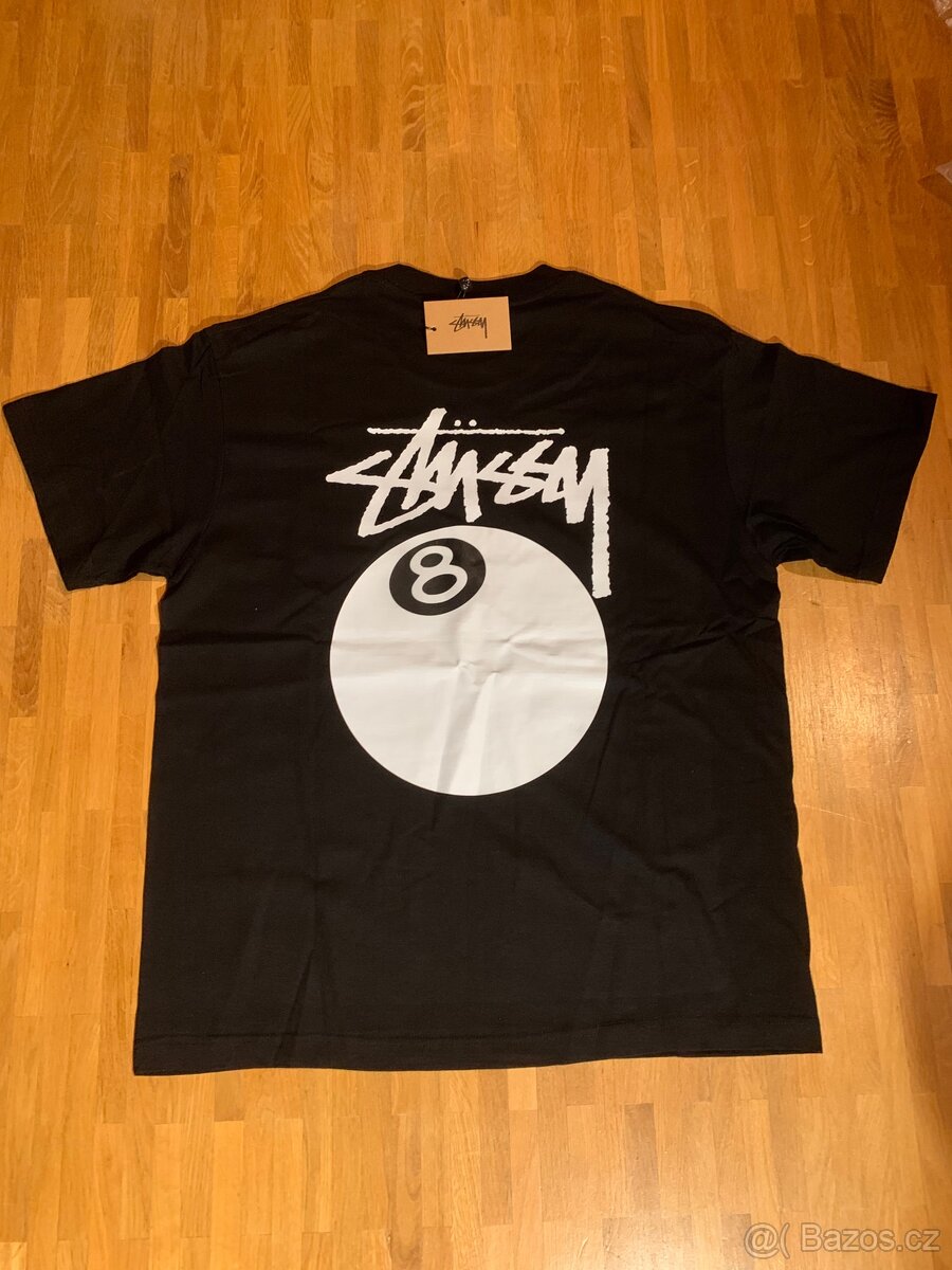 Stüssy tričko – 8-Ball – nové – 2 ks — M - 5