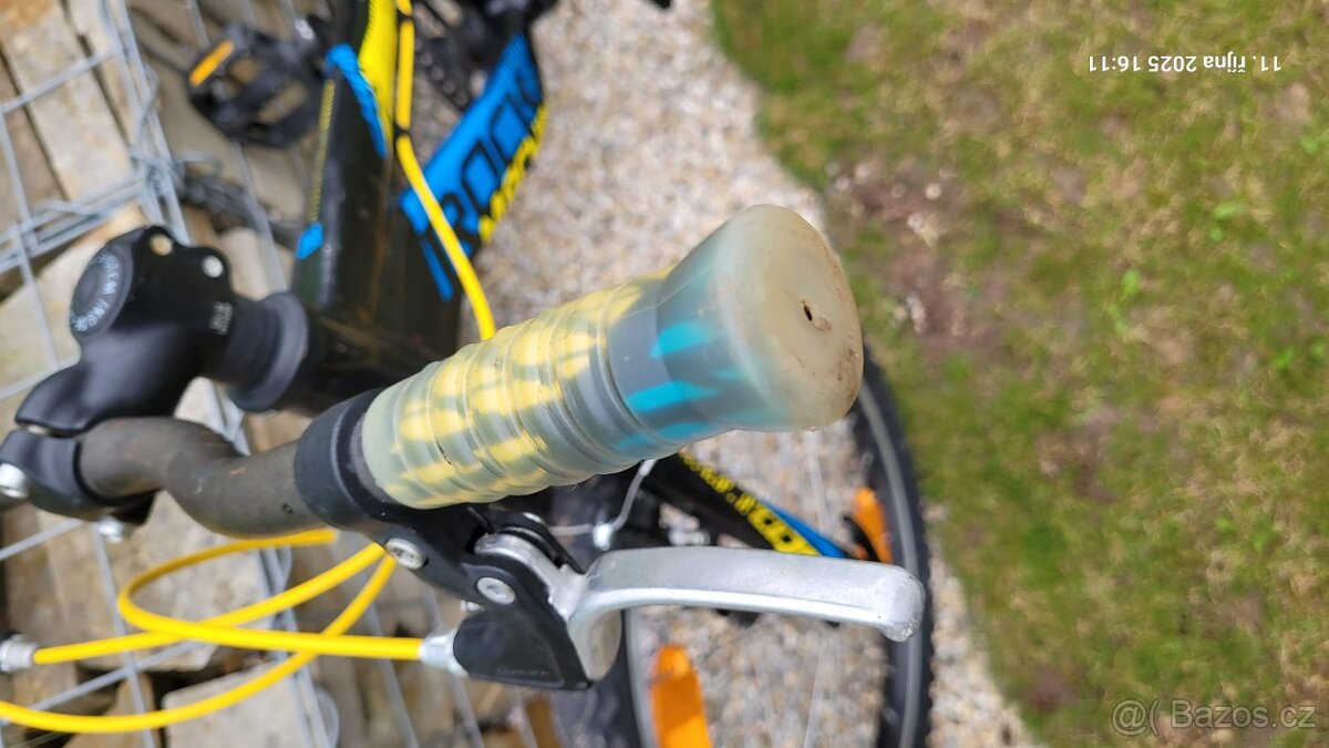 Dětské kolo Rock Machine Storm 20" – černá/žlutá - 5