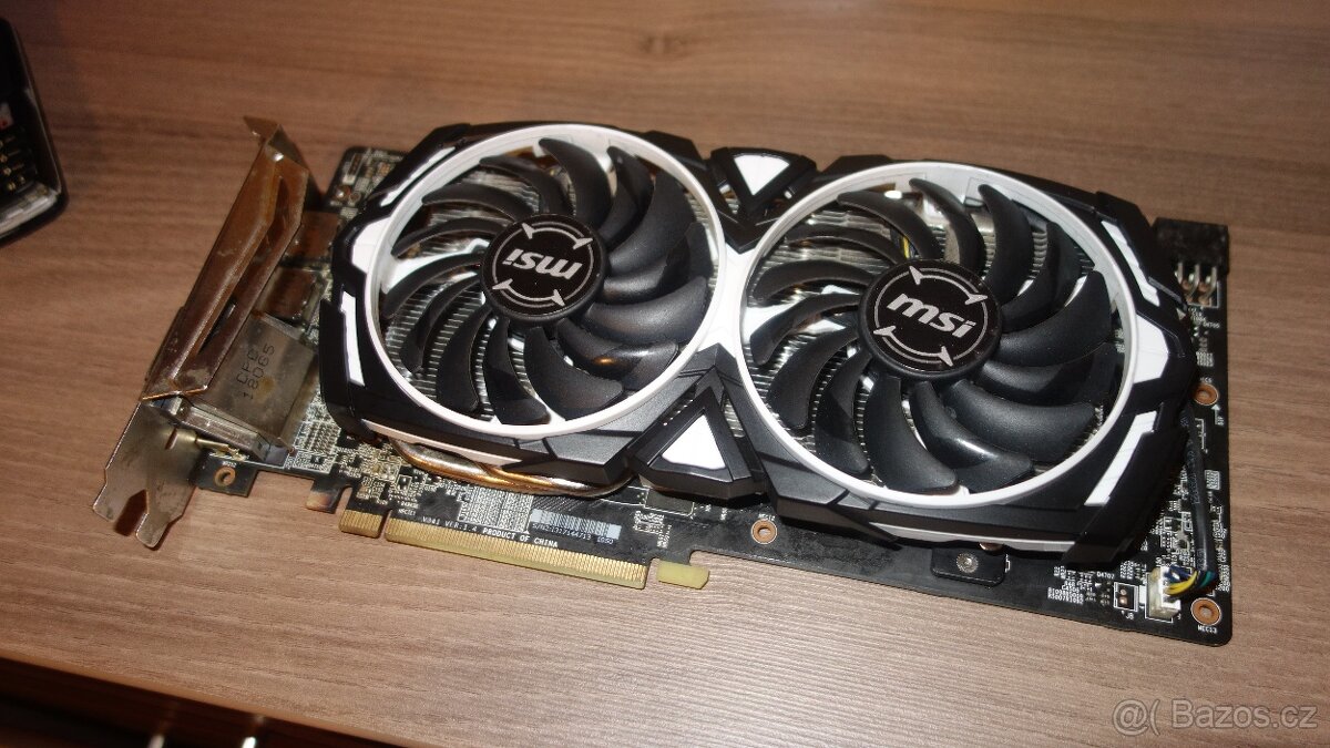 2x msi radeon armor rx580 8gb - 5