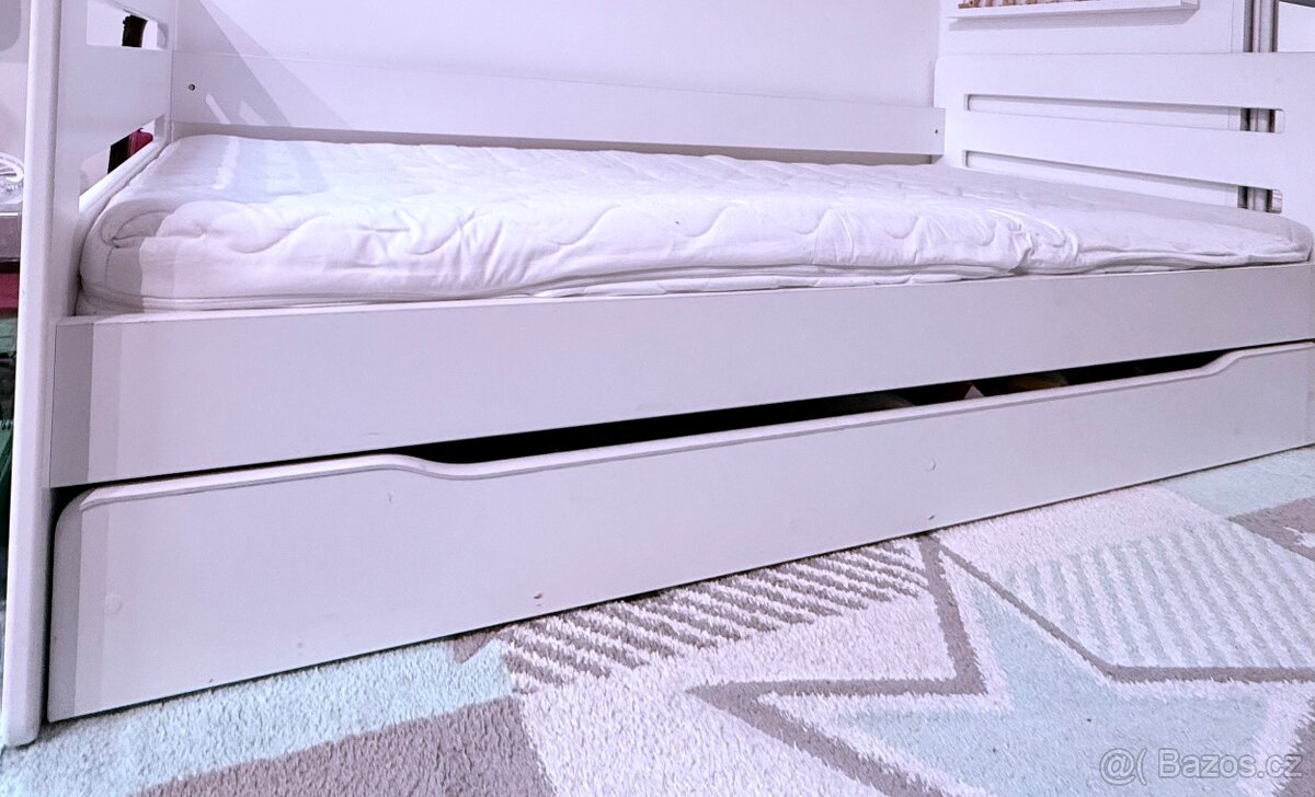 Bílá dětská postel - 5