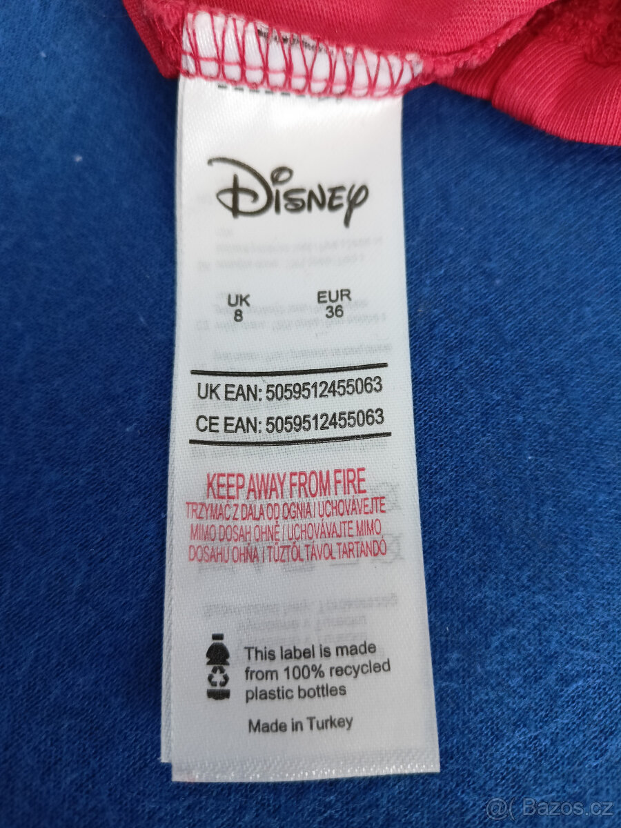 Dámské červené tričko Disney s Mickey Mousem - F&F - 5