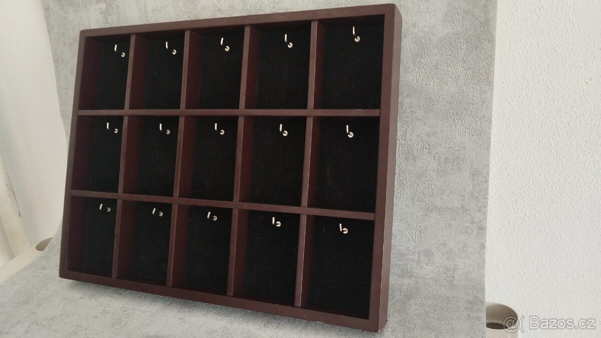 Skřínka na kapesni hodinky - box - organizer na KAPESNÍ hodi - 5