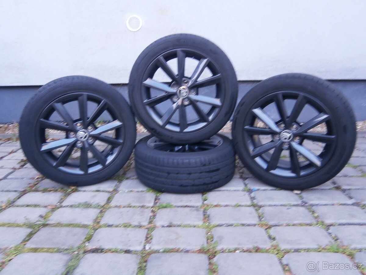 letní alu kola 5 x 100 215 45 16 - 5