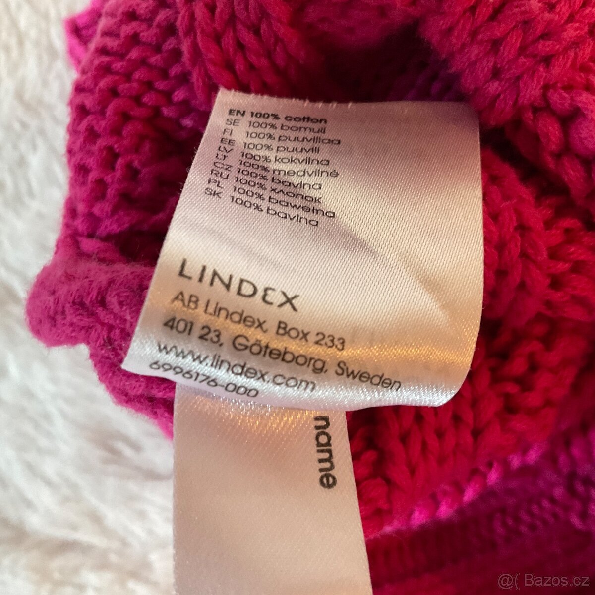 3x dívčí čepice- Lindex, HM, bez značky- 92-104 - 5