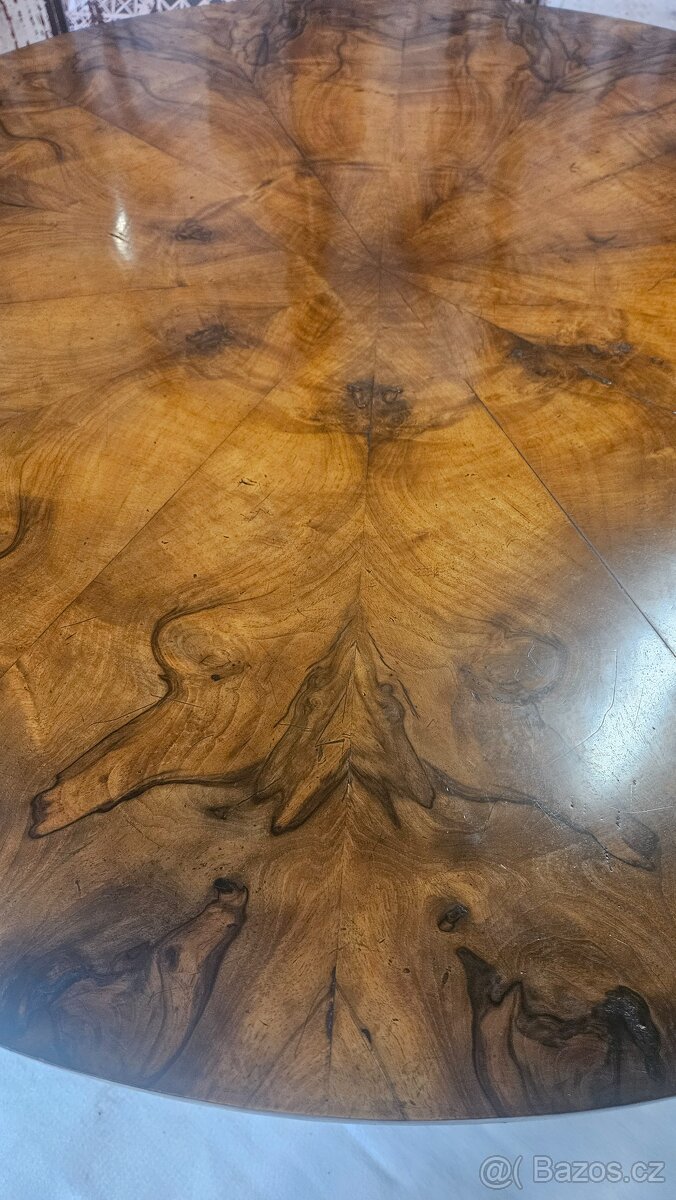 Stůl biedermeier dýha - 5
