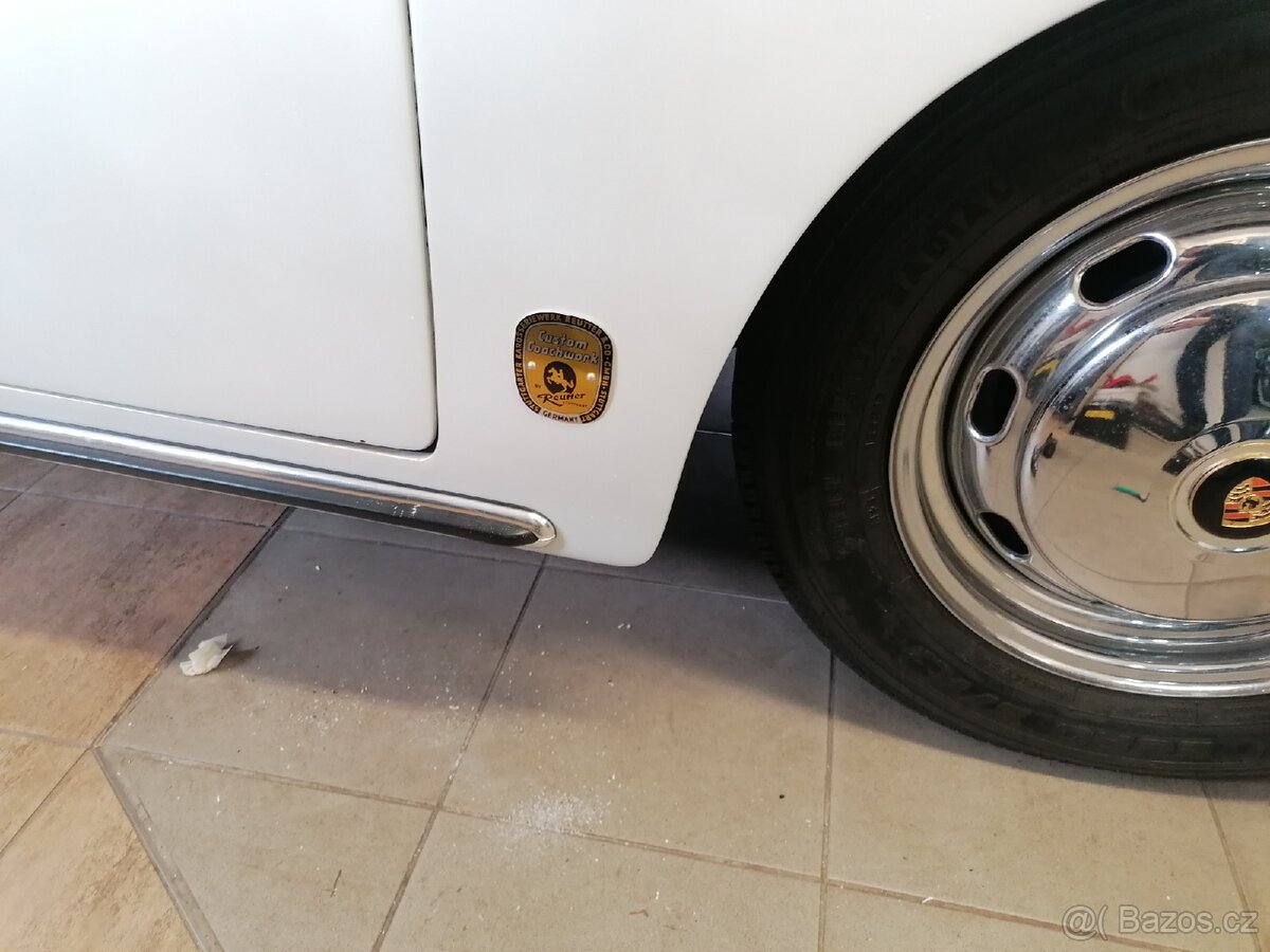 Porsche Speedster 356 plaketa Reutter karoserie - 5