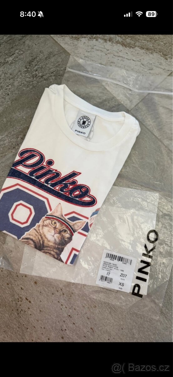 Luxusní triko Pinko - 5
