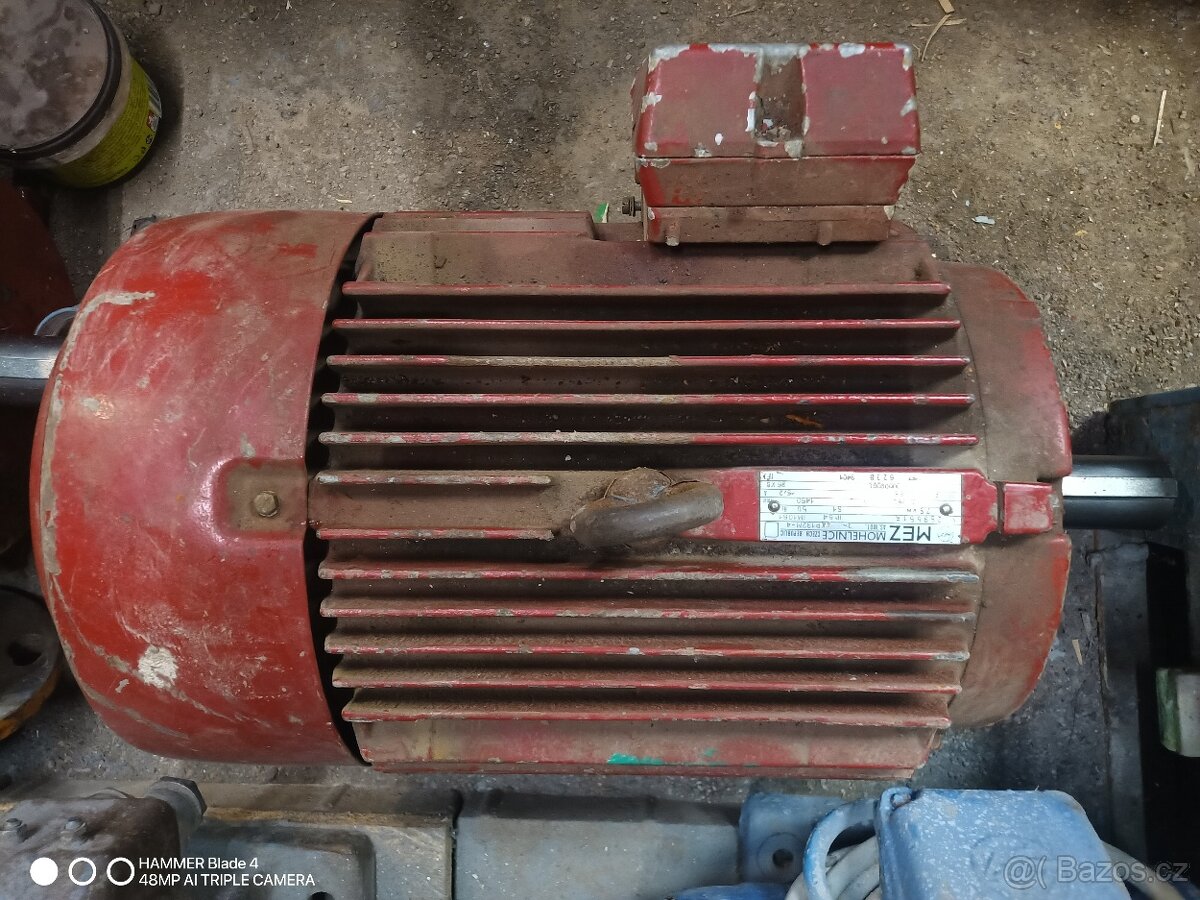 Patkový elektromotor Mez Mohelnice - 5