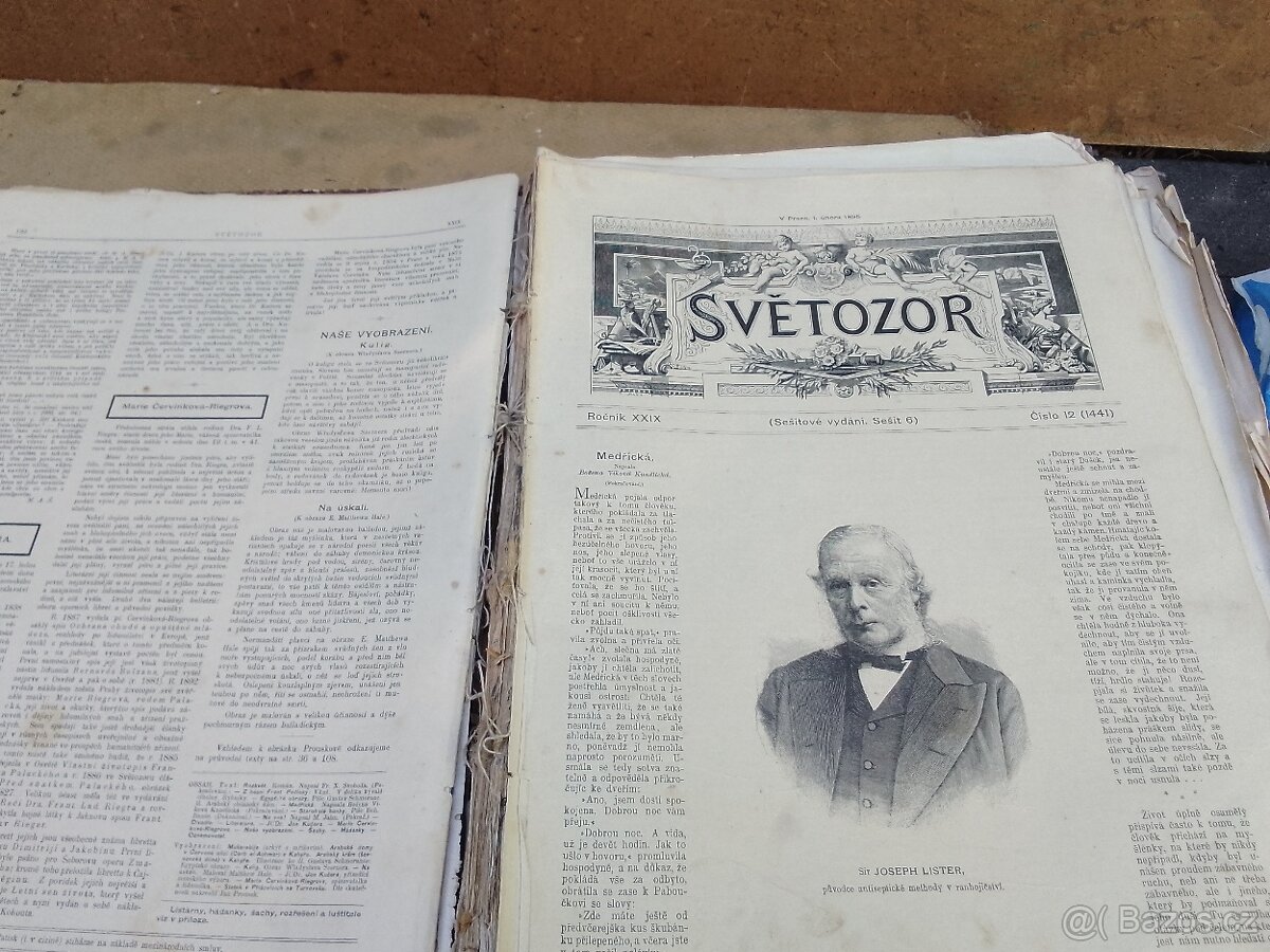 Časopis Světozor, ročník 1895 - 5