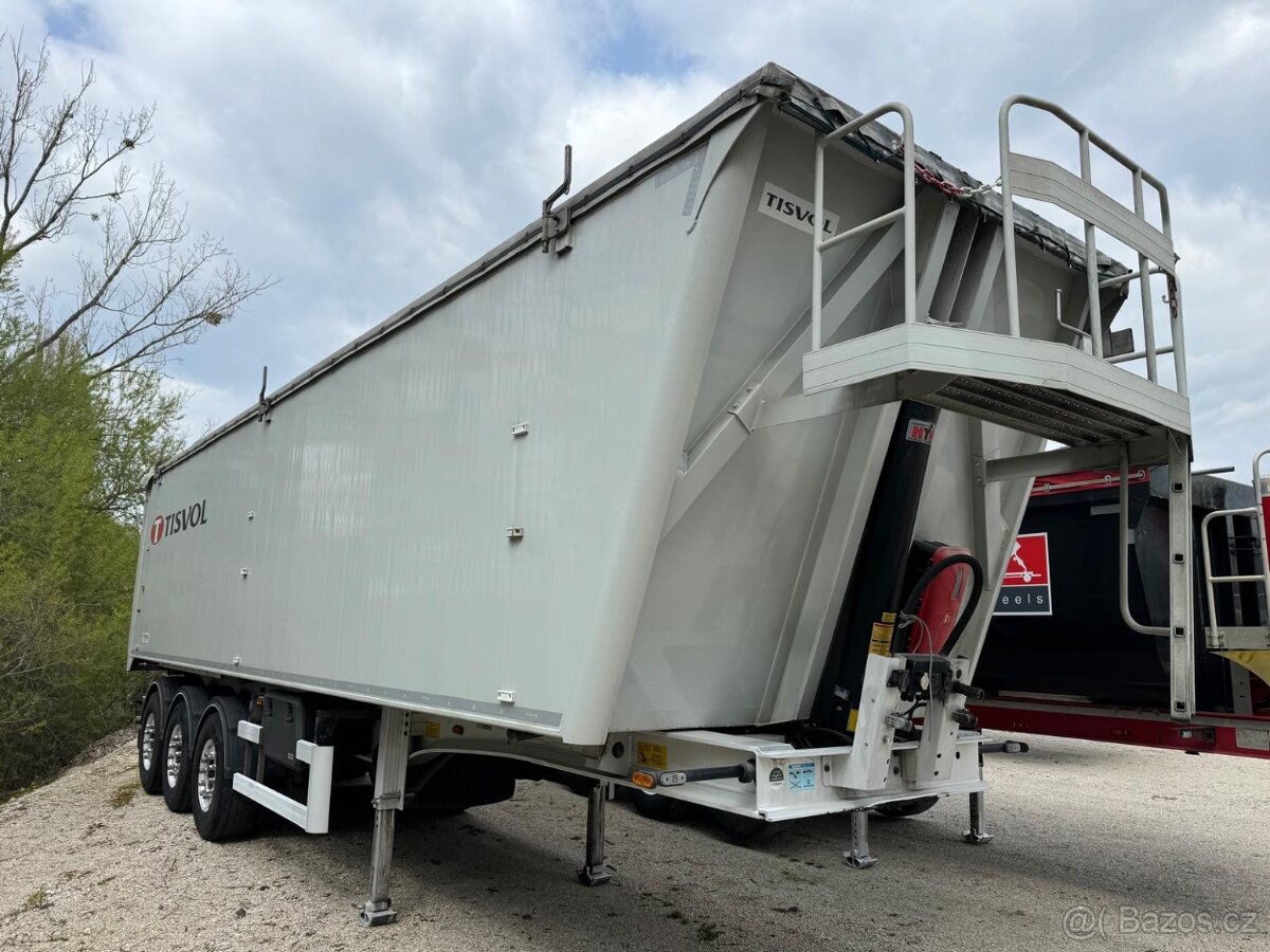 Sklápěcí návěs - Tisvol 55m3 5900kg Multi dvere r.v. 2018