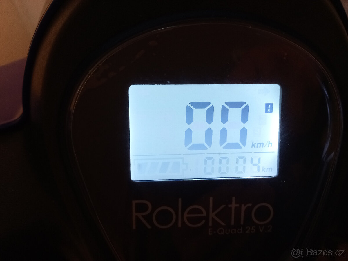 Elektrická čtyřkolka pro seniory Rolektro