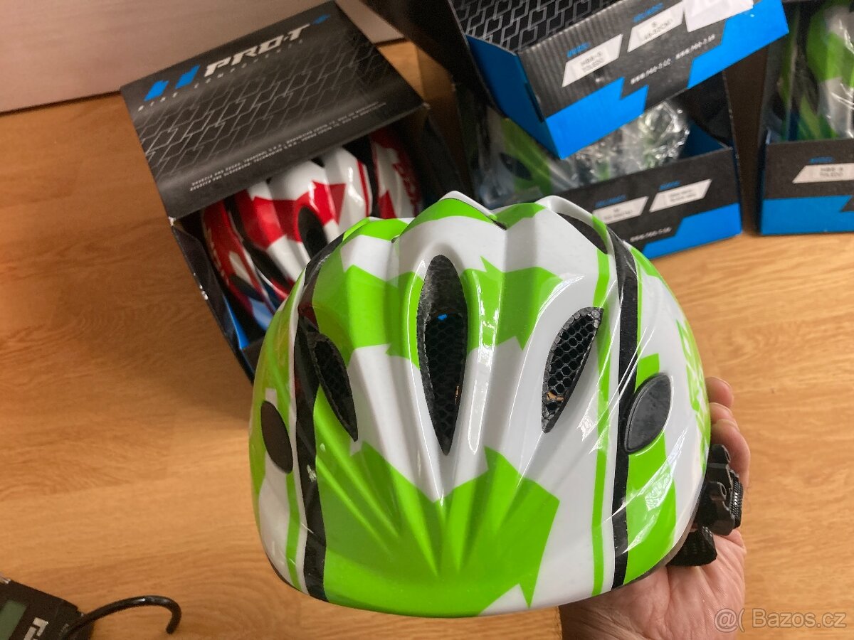 Dětská cyklistická inmoldová přilba Pro-T model Toledo -NOVÁ - 5