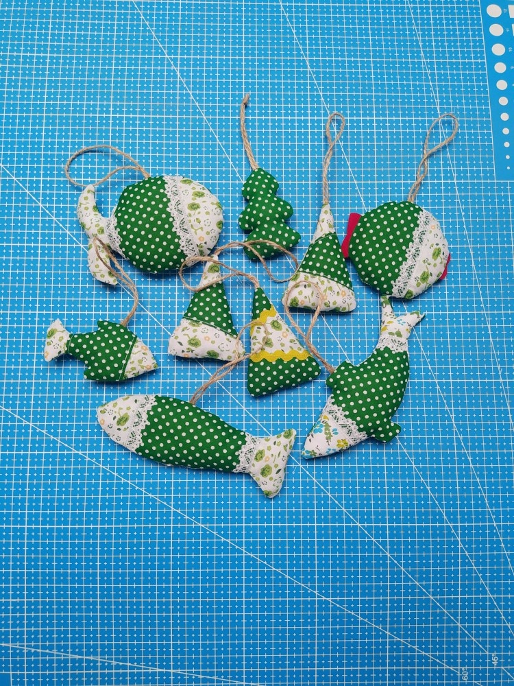 Vánoční ozdoby handmade - 5