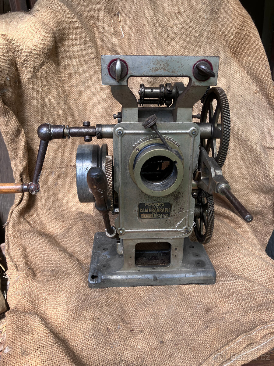 Starožitná kamera Powers No. 6 "Cameragraph", r.1904 - 06 - 5