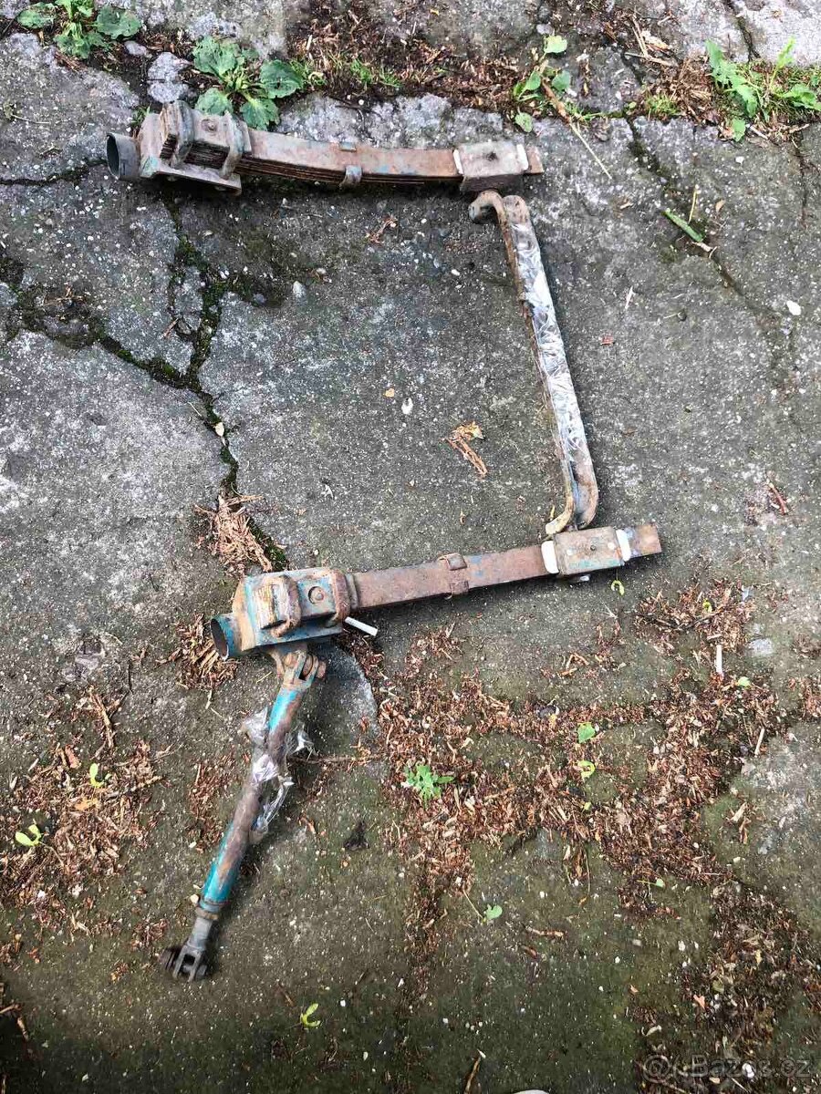 Držák SPZ páka nožní brzdy kyvka držák na kanystr - 5