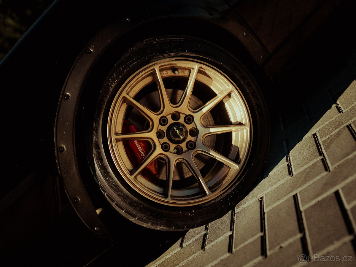 Sada lehkých kol Ultraline UL11 4x108 / 4x100 R15 - 5