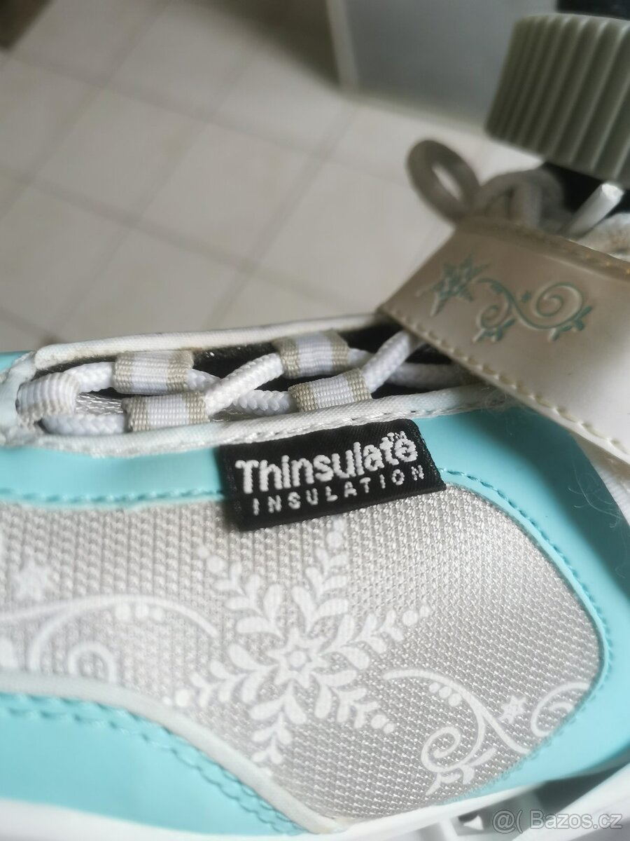 Divčí damské brusle, vel 32 - 36 - 5