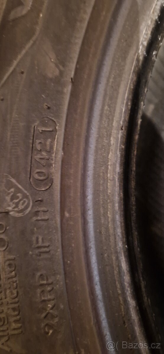 4x pneu 205/55/16 4-5mmm - 5