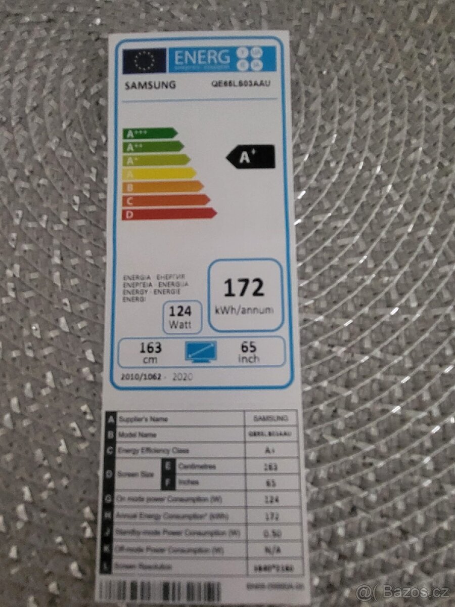 Samsung The Frame na náhradní díly - 5