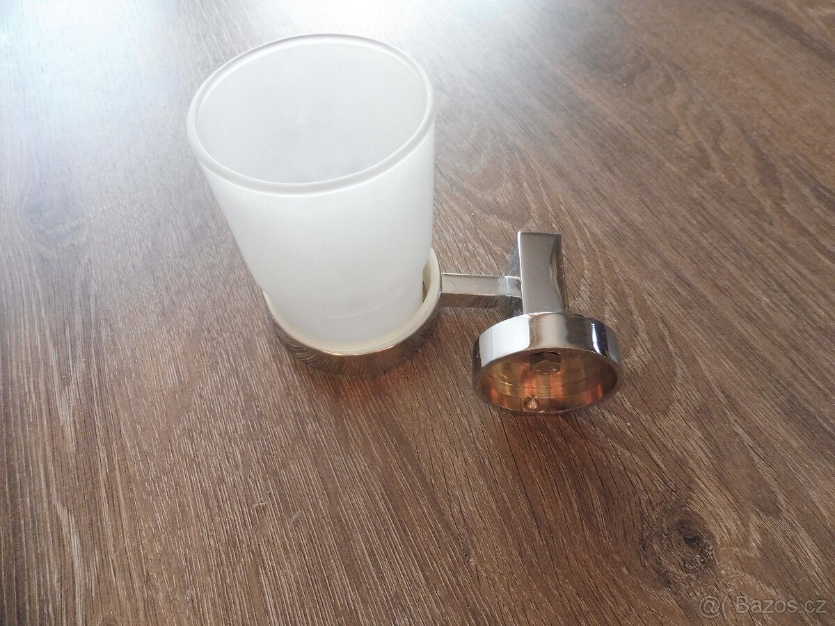 Koupelnový set držák skleničky - 5