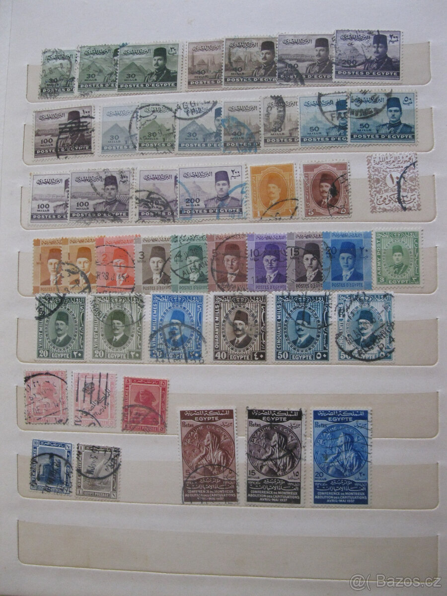 Album známky Afrika , Pérové desky s listy Slovensko . - 5