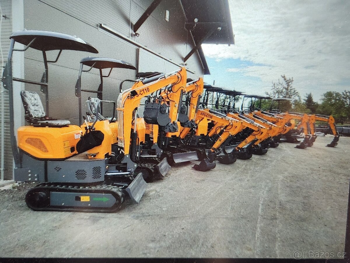 minirypadlo, minibagr, bagr - 5