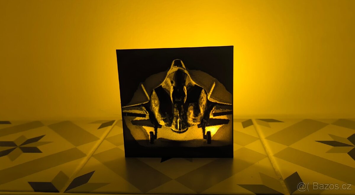 Obrázek s led svíčkou - 5