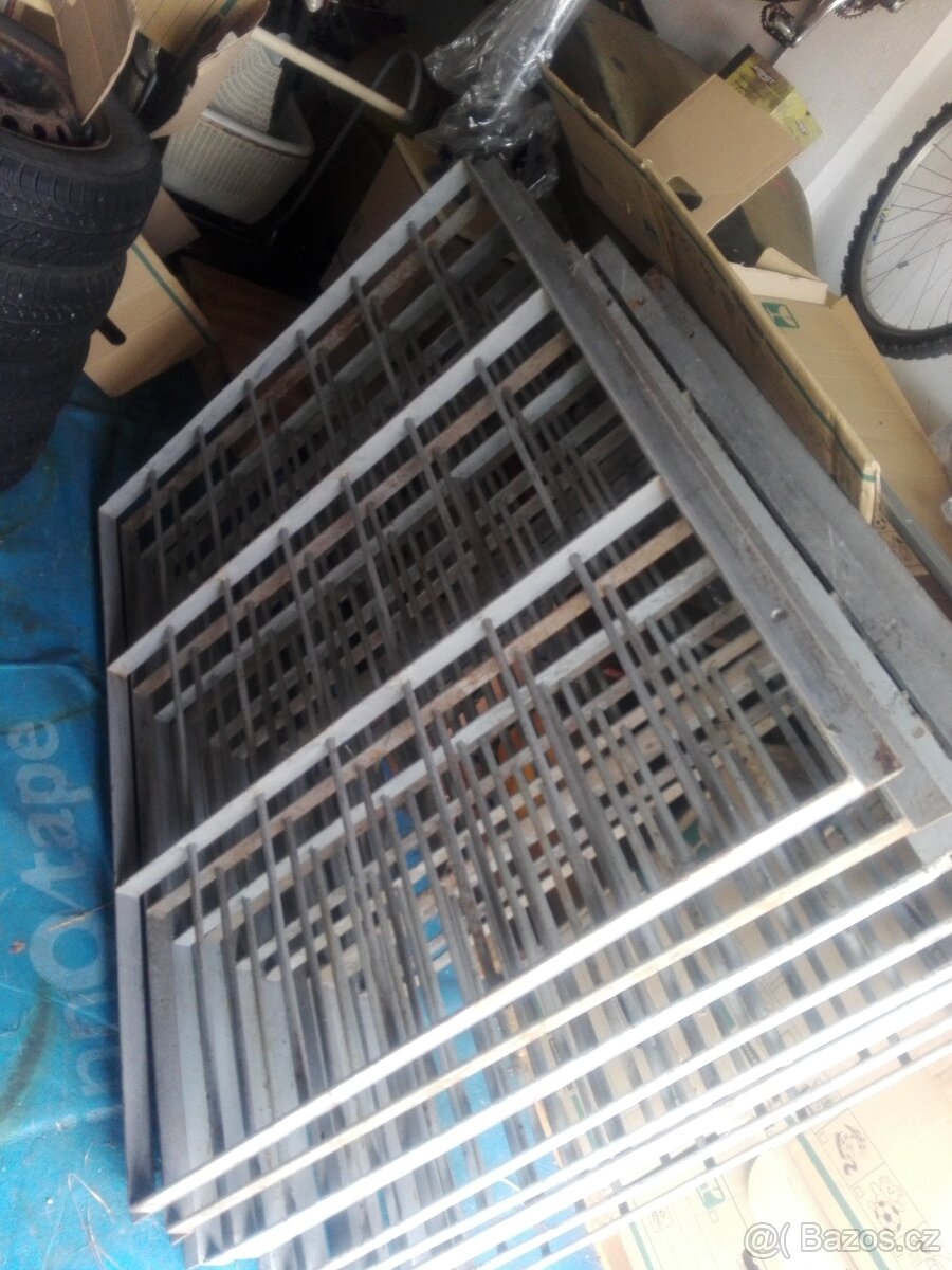 Ocelové okenní mříže 10 kusů - 5