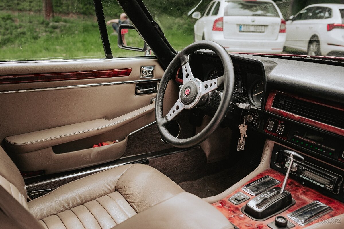 Jaguár XJS convertible, červený - 1987 - 5