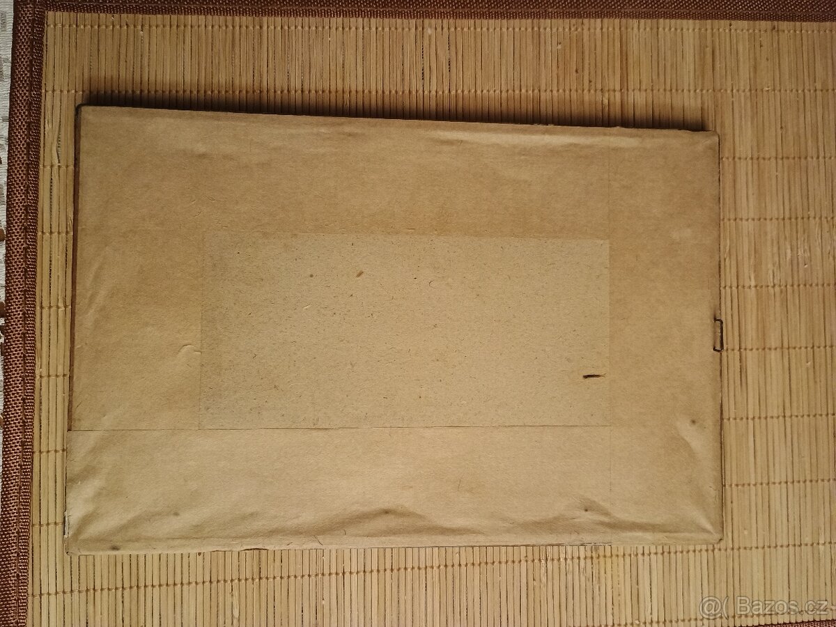 Starý dodací list v ramecku - 5