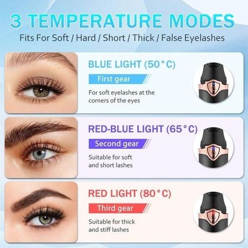 Kulma na řasy Zebbyee černá - 5