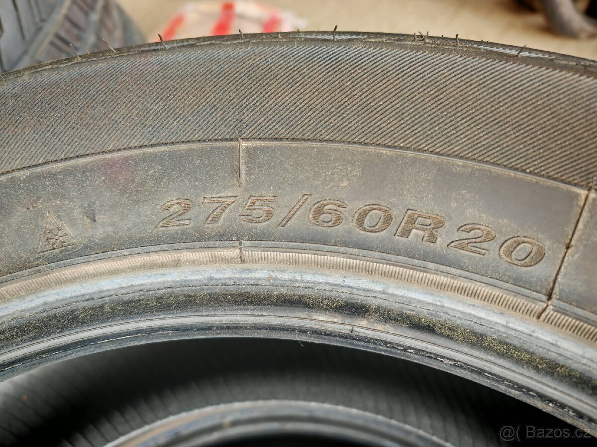 Dodge RAM, Durango letní pneu 275/60/20.