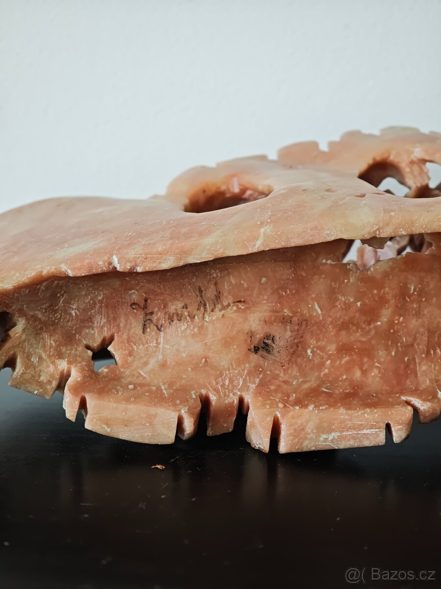 Starožitná nádoba na štětce maztek - 5