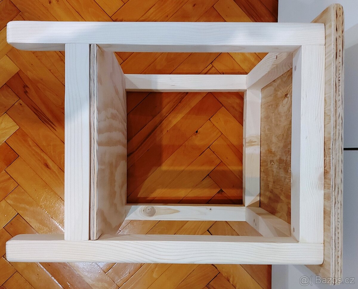 Stolička (štokrle) 40x40x53cm, - 5