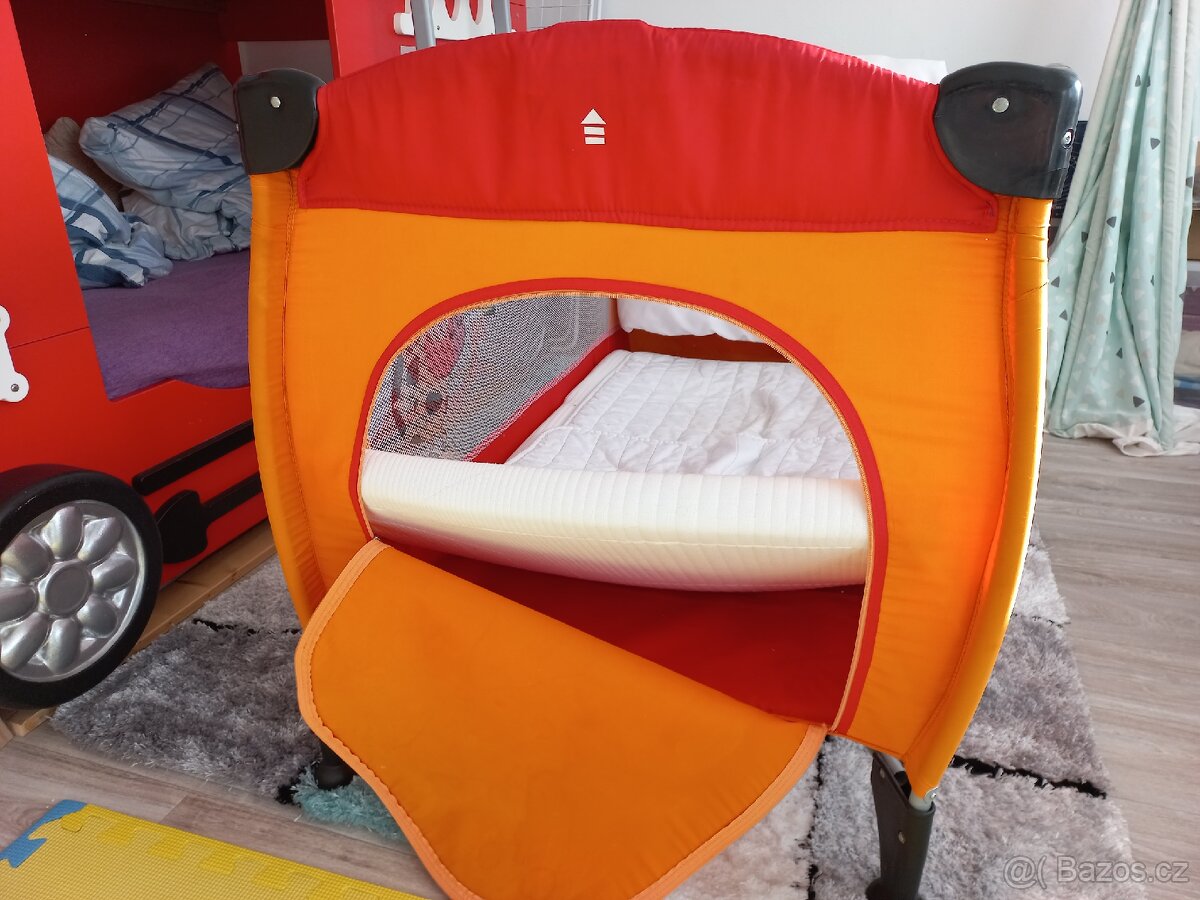 Skládací cestovní postýlka Caretero - 5