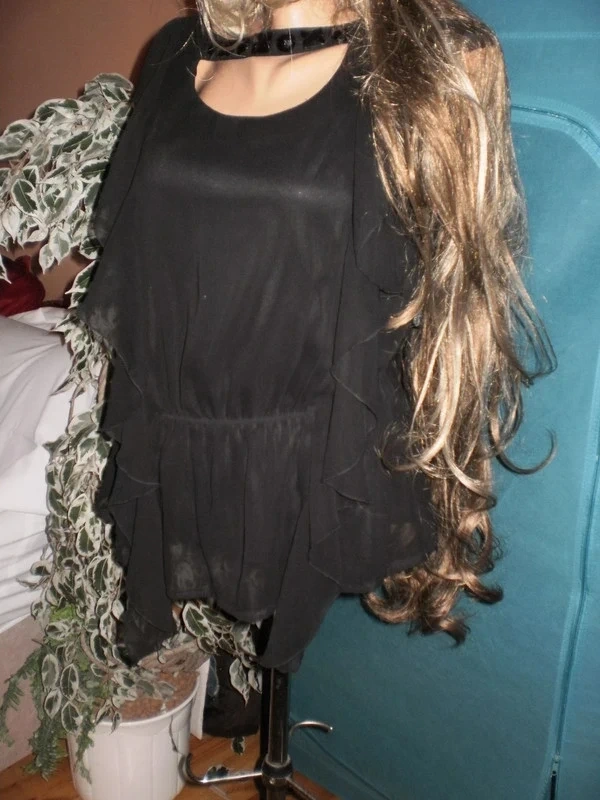 tunika#spolecenska# cerna # Orsay # volanky # halenka - 5