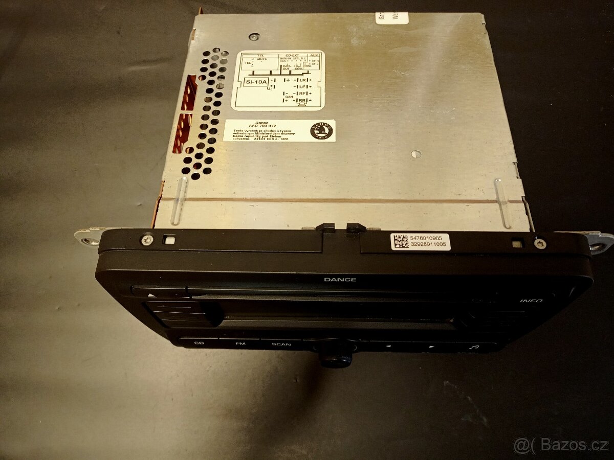 Autorádio škoda auto Dance MP3 fabia2 - 5