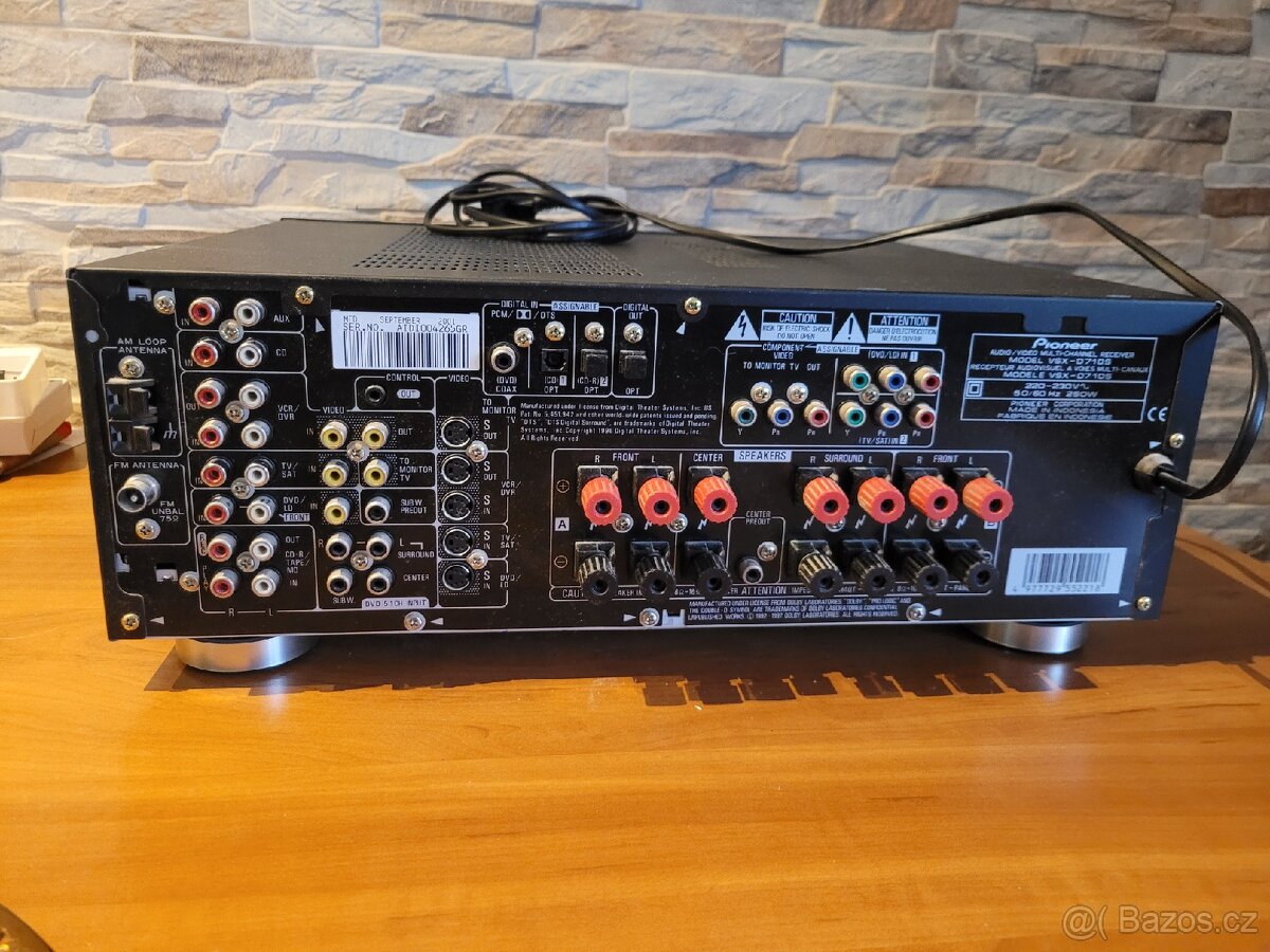 Receiver Pioneer VSX-D710S - 5