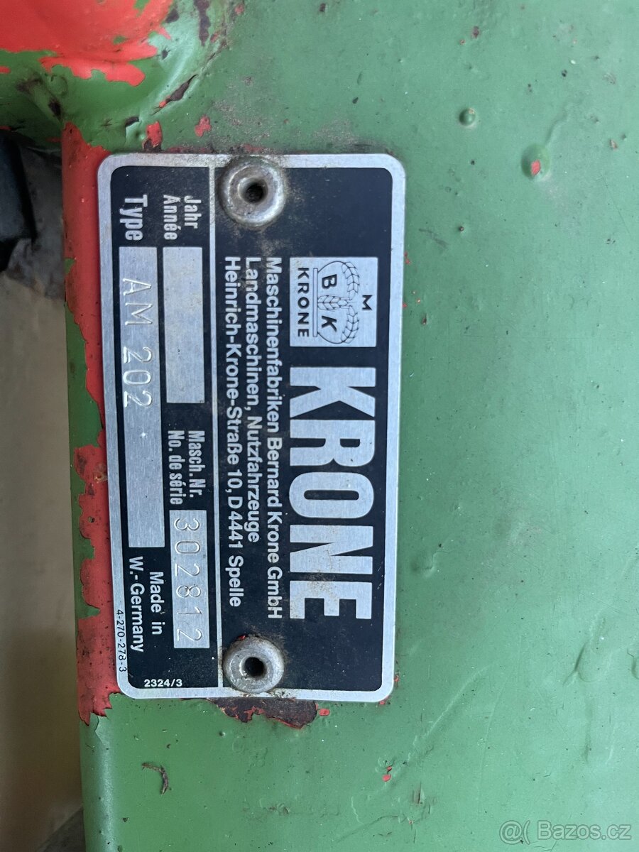 Disková sekačka Krone AM 202 - 5