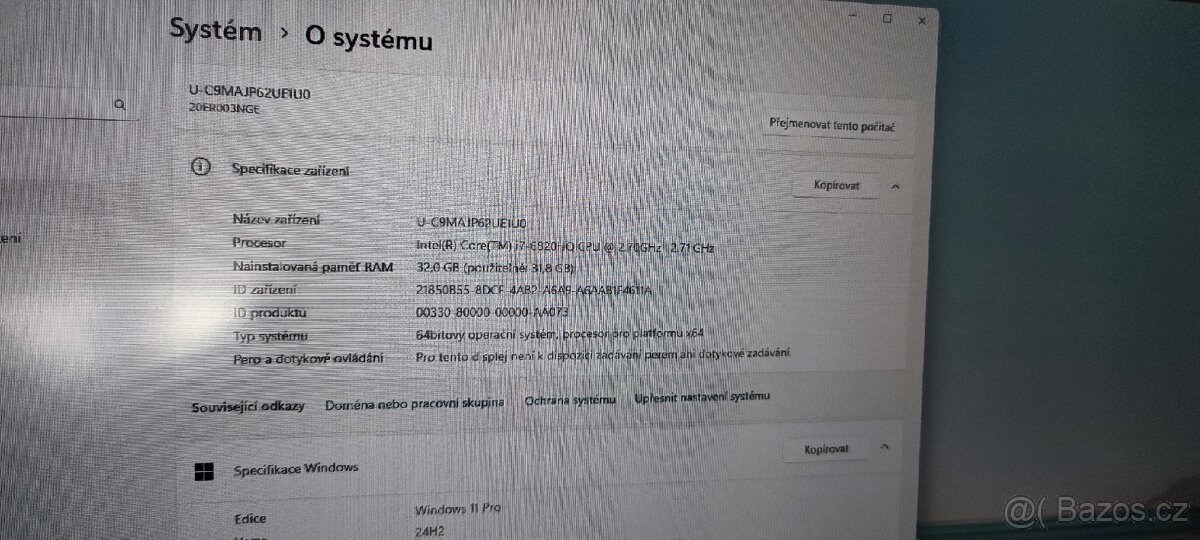 Lenovo ThinkPad P70 17,3" Intel I7 - 5