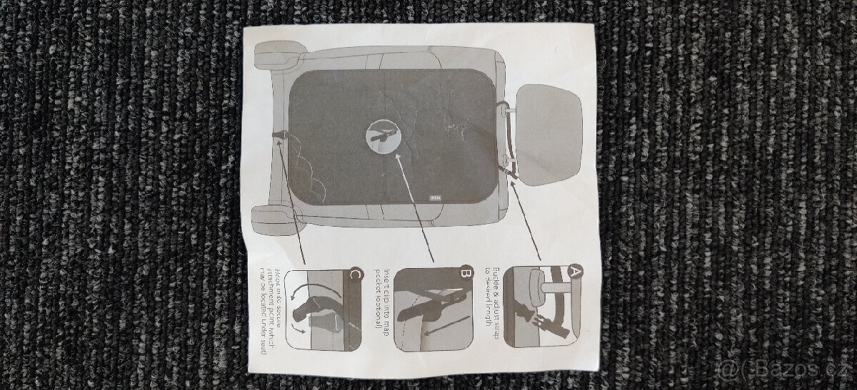 Organizér do auta s držákem tabletu Brica - 5